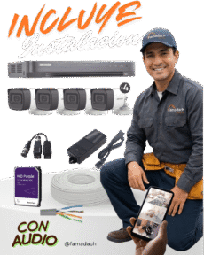 Paquete  5 mp todo incluido