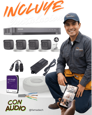 Paquete  5 mp todo incluido