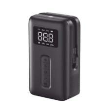 Inflador de Neumáticos | Compresor de Aire Portátil |  Bomba de Aire de 150 PSI | Flujo de Aire de 15L/Min | Con Batería Integrada | Cuenta con Luz LED | Ideal para coches, bicicletas, pelotas de motocicleta.