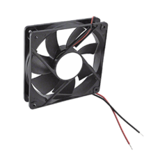 Ventilador Anticondensante Axial Cuadrado, 12Vcc, 120x120x25 mm, 75.0 CFM, 1.9 W, 161 mA, 2200 RPM.