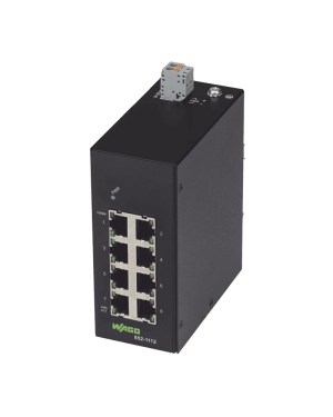 Switch Industrial ECO / 8 Puertos Gigabit 1000Base-T / Montaje Riel DIN / IP30 / -40°C a +70°C / Protección Sobretensión / Auto MDI-X