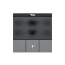 Mini Intercomunicador Wi-Fi para hotelería, hospitales, con diseño elegante, PoE, 3 botones, 1 relevador integrado de salida y entrada.