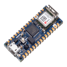 Placa de Desarrollo IoT / Arduino Nano 33 IoT / Cortex-M0+ SAMD21 / Wi-Fi + Bluetooth / Chip Criptográfico ATECC608A / IMU 6 Ejes / Compatible Arduino IDE