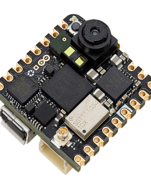 Placa de Desarrollo Arduino® Nicla Vision / Visión por Máquina en el Borde / STM32H747 Dual-Core / Cámara 2MP / Wi-Fi + Bluetooth® / Sensores IMU 6 Ejes + ToF / Crypto SE050C2 / Compatibilidad Arduino Cloud