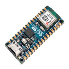 Placa Desarrollo Arduino Nano ESP32 / Microcontrolador ESP32-S3 Dual-Core 240 MHz / Wi-Fi 4 802.11 b/g/n + Bluetooth LE 5.0 / 16 MB Flash Externa + 8 MB PSRAM / Compatibilidad Arduino Cloud + MicroPython / USB-C + Conectividad IoT