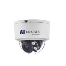 Domo IP Lente Varifocal 2.7-13.5mm | 5 Megapíxel | Interior | 20M IR NightView | H.265 | 120 dB WDR | I/O Audio Y Alarma | Soporta MicroSD hasta 1TB | ONVIF | PoE | Cruce de línea | Intrusión | Merodeo | NDAA