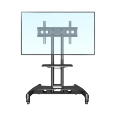 Soporte de Pantalla con Ruedas / Compatible con Monitores de32 "a 75" / Base para Colocar Accesorios Adicionales / Vesa 200*200 -600*400