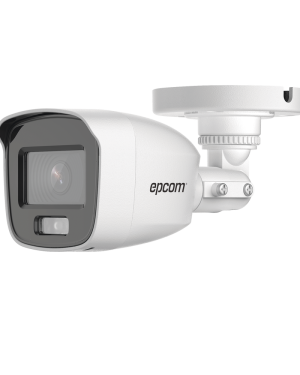 [ColorVu] Bala TURBOHD 2 Megapíxel (1080p) / Microfono Integrado / Imagen a color 24/7 / Lente 2.8 mm / METAL / Luz Blanca 20 mts / Exterior IP66 / TVI-AHD-CVI-CVBS / dWDR