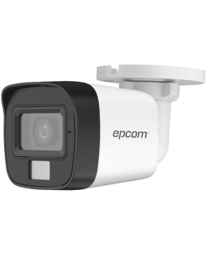 [Dual Light + ColorVu] Bala TurboHD 2 Megapíxel (1080p)  / Gran Angular 101° / Lente 2.8 mm / 30 mts IR EXIR / 20 mts Luz Blanca / Exterior IP67 / 4 Tecnologías / Micrófono Integrado