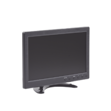 Monitor 10.1" TFT-LCD ideal para colocar en vehículos o DVR/NVR. Entradas de video HDMI, VGA y RCA (CVBS)