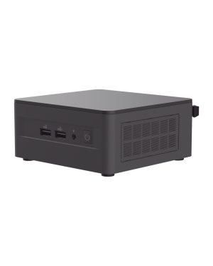 NUC / Intel / Mini PC Performance / Core i5 / 13va Generación / 1 X HDMI / 3 X USB / 1 X USB-C / WiFi 6 / Bluetooth / Memoria RAM, S.O y SSD o HDD No Incluido / Incluye Fuente
