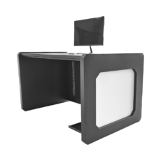 Escritorio Estación Mobiliaria Profesional de Monitoreo y Control / Videovigilancia / Acceso / Alarmas / Etc... / Metálica / Color Gris Oxford