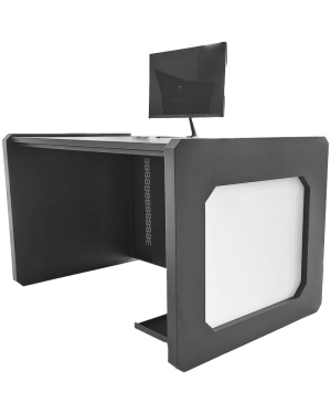 Escritorio Estación Mobiliaria Profesional de Monitoreo y Control / Videovigilancia / Acceso / Alarmas / Etc… / Metálica / Color Gris Oxford
