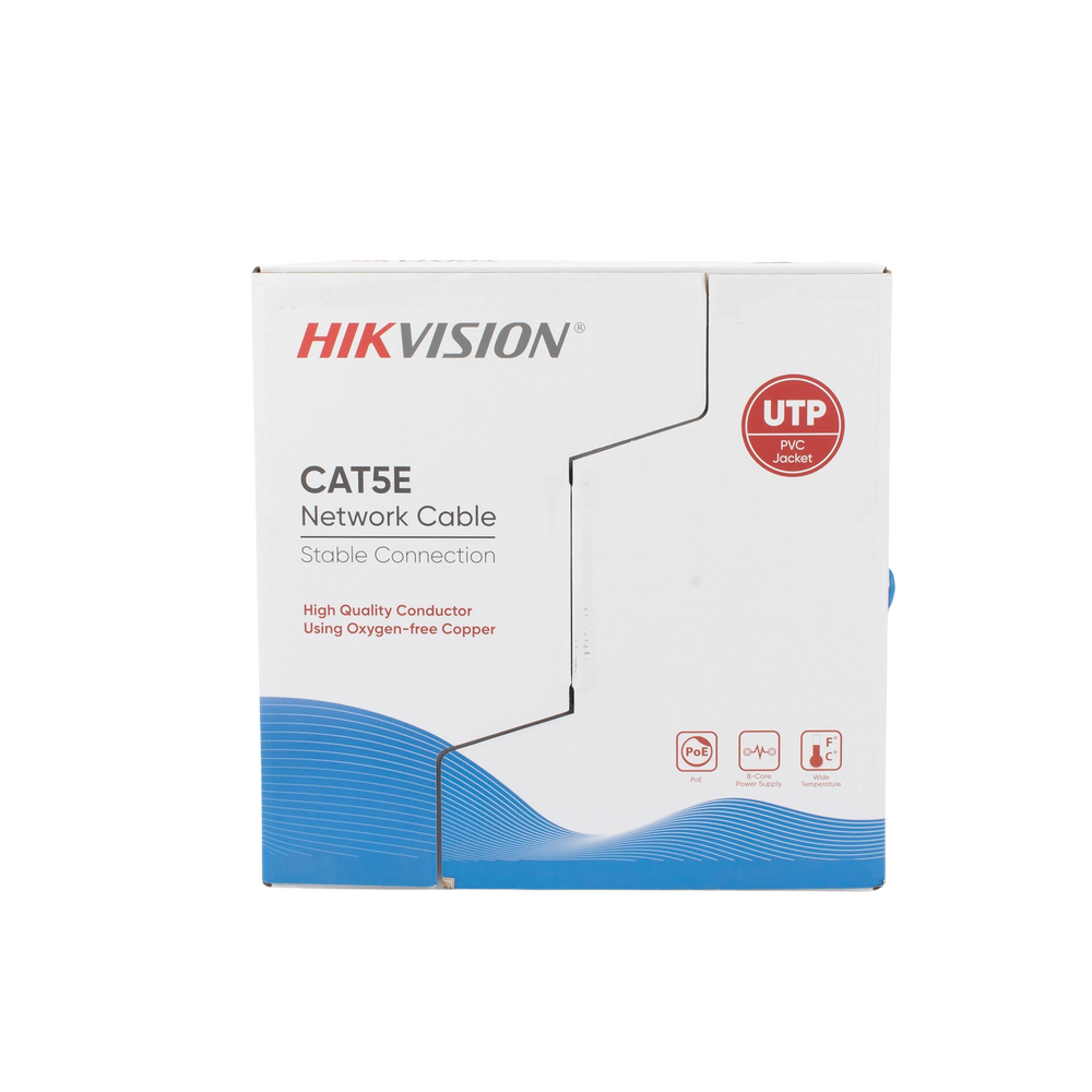 Bobina de Cable UTP 305 Metros (1000 Pies) / Cat5E (24 AWG) / Color Azul / PVC (CM) / Uso en Interior / 100% Cobre / Aplicaciones de CCTV y Redes de Datos - Imagen 3