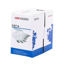 Bobina de Cable de 305 Metros (1000 Pies) Cat 6 / 100% Cobre / Color Blanco / Uso en Interior / PVC