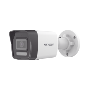 [Dual Light] Bala IP 4 Megapixel / Lente 2.8 mm / 30 mts IR + 30 mts Luz Blanca / Micrófono Integrado / ACUSENSE Lite / Exterior IP67 / H.265 / PoE  / Micro SD