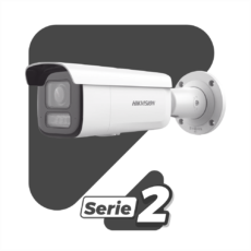 [Dual Light + 2 Micrófonos Integrados] Bala IP 2 Megapixel / Lente Mot. 2.8 a 12 mm / 60 mts Luz Blanca + 60 mts IR / ACUSENSE / Exterior IP67 / IK10 / WDR 120 dB / PoE+  / Alarmas I/O / Micro SD / Metal / IK10 / ACUSEARCH