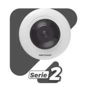 Mini Fisheye IP 5 Megapixel / Panorámica 180° – 360° / Microfono Integrado / 8 mts IR / Uso en Interior / PoE / Múltiples Vistas por iVMS-4200 / Alarmas I/O / Micro SD