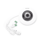 Mini Fisheye IP 5 Megapixel / Panorámica 180° – 360° / Microfono Integrado / 8 mts IR / Uso en Interior / PoE / Múltiples Vistas por iVMS-4200 / Alarmas I/O / Micro SD