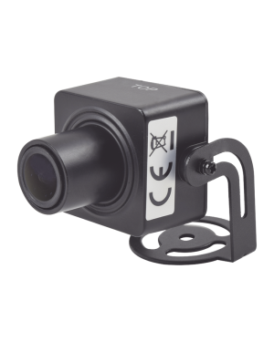 Cámara Oculta IP 2 Megapixel / Lente 2.8 mm / H.265+ / Interior / WDR / 12 Vcc / Ultra Baja Iluminación / Entrada de Audio