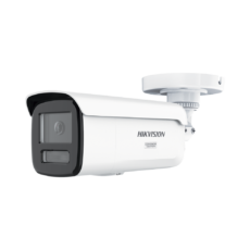 [Dual Light + ColorVu 3.0 + HikAI] Bala IP 6 Megapixel / Lente 4 mm / 60 mts IR + Luz Blanca / Exterior IP67 / Estrobo Azul y Rojo / WDR 130 dB / ACUSENSE 3.0 / Metal / NEMA 4X / ACUSEARCH