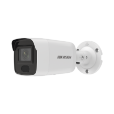 Bala IP 6 Megapixel / Lente 2.8 mm / 40 mts IR / Exterior IP67 / PoE / ACUSENSE / DARKFIGHTER / Alarmas y Audio I/O / ONVIF / Micro SD / 4 Analíticos: AcuSense, Deteccion Facial, Conteo de Personas por Cruce y Zona