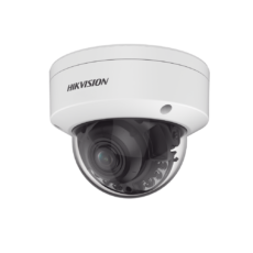 Domo IP 4 Megapixel / Imagen a Color 24/7 / Lente 2.7 - 13.5 mm / Luz Blanca 40 mts / WDR 130 dB / Exterior IP67 / IK10 / Captura Facial / Videoanaliticos / AcuSense