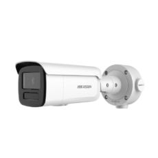 Bala IP 4 Megapixel / Lente 4 mm / 90 mts IR EXIR / Anticorrosión / DARKFIGHTER / IP67 / PoE / WDR 120 dB / ONVIF / Micro SD / 4 Analíticos: AcuSense, Deteccion Facial, Conteo de Personas por Cruce y Zona