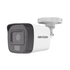 [Dual Light + ColorVu] Bala TURBOHD 2 Megapixel (1080p) / Lente 2.8 mm / 30 mts IR EXIR + 20 mts Luz Blanca / Micrófono Integrado / Gran Angular 101° / Exterior IP67 / 4 Tecnologías