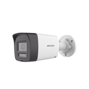 [Audio Bidireccional + Dual Light + ColorVu] Bala TURBOHD 2 Megapixel (1080p) / Lente 2.8 mm / 30 mts IR EXIR + 20 mts Luz Blanca / Micrófono y Bocina Integrado / Exterior IP67 / Metal / dWDR
