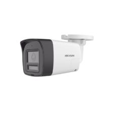 [Audio Bidireccional + Dual Light + ColorVu] Bala TURBOHD 4K (8 Megapixel) / Lente 2.8 mm / 30 mts IR EXIR + 20 mts Luz Blanca / Micrófono y Bocina Integrado / Exterior IP67 / Metal / dWDR