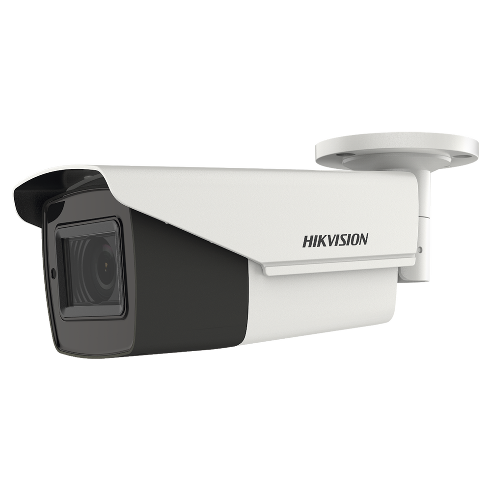 Bala TURBOHD 5 Megapixel / Lente Mot. 2.7 a 13.5 mm / 40 mts IR EXIR / dWDR / TVI-AHD-CVI-CVBS / Exterior IP67 / 12 Vcc / 24 VCA
