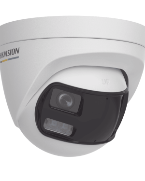 [ColorVu + Panoramica + Dual Light] Turret TURBOHD 3K (5 Megapixel) / Micrófono Integrado / Visión 180° / Imagen a Color 24/7 / 40 mts Luz Blanca + 40 mts IR / Exterior IP67 / WDR