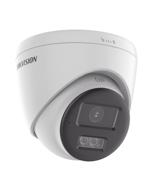 [Audio Bidireccional + Dual Light + ColorVu] Turret TURBOHD 2 Megapixel (1080p) / Lente 2.8 mm / 40 mts IR EXIR + 40 mts Luz Blanca / Micrófono y Bocina Integrado / Exterior IP67 / dWDR