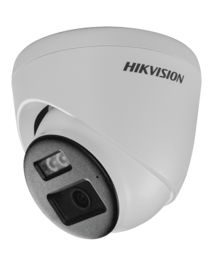 [Audio Bidireccional + Dual Light + ColorVu] Turret TURBOHD 3k (5 Megapixel) / Lente 2.8 mm / 40 mts IR EXIR + 40 mts Luz Blanca / Micrófono y Bocina Integrado / Exterior IP67 / dWDR