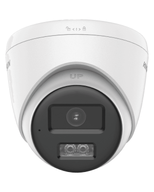 [Audio Bidireccional + Sirena & Estrobo + Dual Light + ColorVu] Turret TURBOHD 4K (8 Megapixel)  / Lente 2.8 mm / 40 mts IR EXIR + 40 mts Luz Blanca / Sirena / Micrófono y Bocina Integrado / Exterior IP67 / dWDR