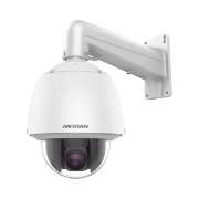 PTZ IP 4 Megapixel / 25X Zoom / 150 mts IR / DARKFIGHTER / ACUSENSE (Evita Falsas Alarmas) / Exterior IP66 / WDR 120 dB / PoE+ / Alarmas y Audio I/O / Micro SD / Metal / 24 VCA