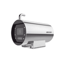 Bala IP 8 Megapixel / Lente Mot. 2.8 a 12 mm / Acero Inoxidable (304) / Altas Temperaturas (250°C) / Refrigeración por Agua / IP68 / Dual Light (30 mts IR + 20 mts Luz Blanca) / WDR 120 dB / ONVIF / PoE+ / Alarmas I/O / ACUSENSE