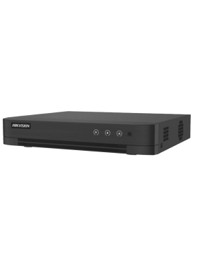 [Audio Bidireccional] DVR 8 Canales TurboHD + 2 Canales IP / 2 Megapixel (1080p) Lite / Acusense Lite (Evita Falsas Alarmas) / Audio por Coaxitron / 1 Bahia de Disco Duro / H.265+ / Salida de Vídeo Full HD