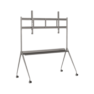 Montaje de Piso Móvil para Pantallas de 75 y 86" / Compatible con VESA / Incluye Soporte para Pantalla