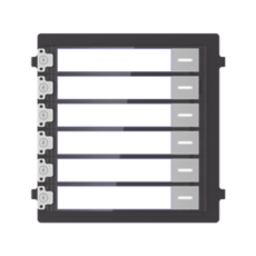 Módulo de Botones Para Videoportero Modular / Llamada de un solo Toque / Soporta Hasta 6 Monitores Principales