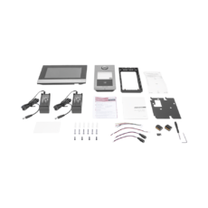 Kit de Videoportero IP PoE Estandar con llamada a App de Smartphone (Hik-Connect) / Apertura con Tarjeta MIFARE / Frente de calle IK08 & IP65 / Soporta 2 puertas