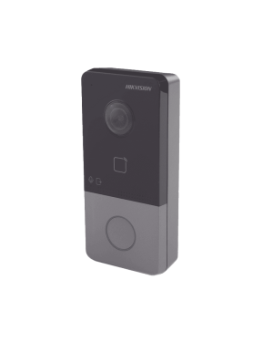 Videoportero IP 2 Megapixel / PoE Estandar / IP65  / Apertura desde Hik-connect / Soporta 1 Departamento y Hasta 6 Monitores / Soporta Tarjetas Mifare / 1 Salida Relay