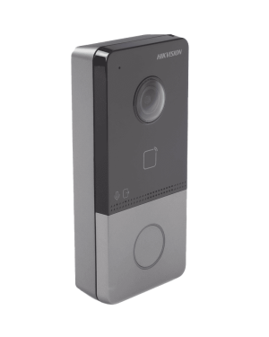 Videoportero IP 2 Megapixel / PoE Estandar / IP65  / Apertura desde Hik-connect / Soporta 1 Departamento y Hasta 6 Monitores / Soporta Tarjetas Mifare / 1 Salida Relay