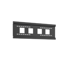 Montaje de Pared para Dockstation BodyCam / Compatible con DSMDS003 y DSMDS005 / Soporta 4 módulos de expansión