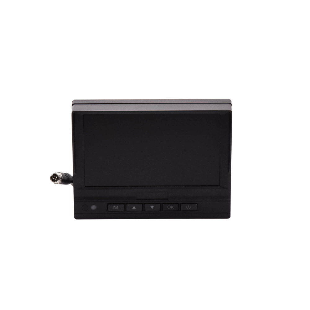 Monitor y Botones de 7" LCD / Compatible con DVR Móvil HIKVISION / Conector Tipo Aviación - Imagen 3