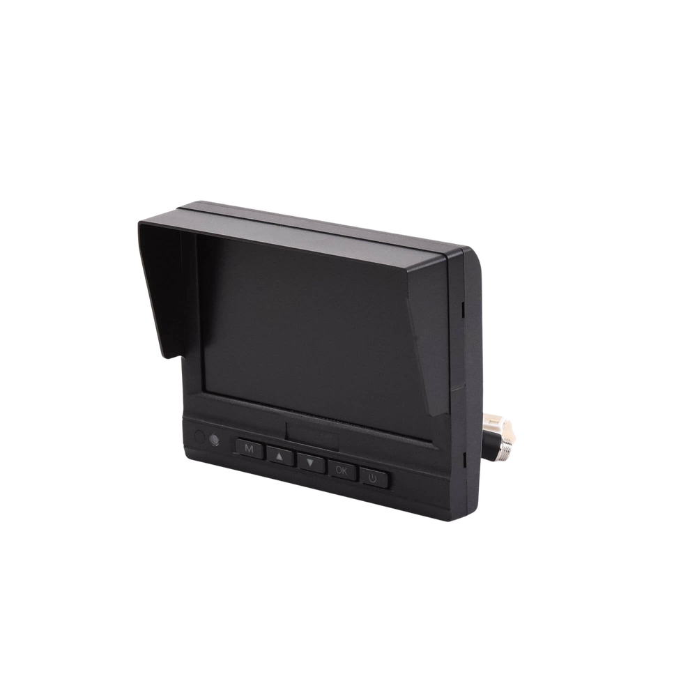 Monitor y Botones de 7" LCD / Compatible con DVR Móvil HIKVISION / Conector Tipo Aviación - Imagen 4