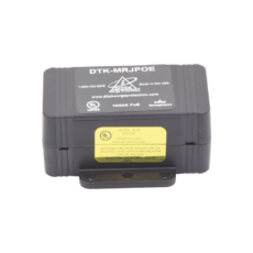 Protector Contra Sobretensiones PoE/HiPoE Hasta 10 GbE, Para Cámaras IP PoE, WAP, Control de Acceso, Iluminación PoE