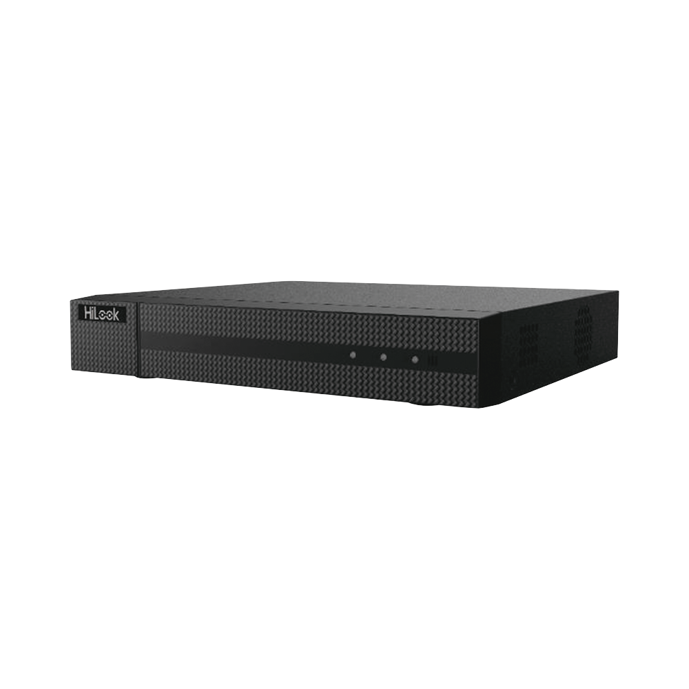 DVR 16 Canales TurboHD + 16 Canales IP / 8 Megapíxel (4K) / Audio por Coaxitron / ACUSENSE Lite / 2 Bahías de Disco Duro / H.265+ / Salida en Video en 4K