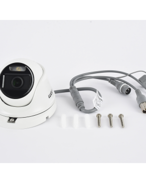 [ColorVu] Eyeball TURBOHD 2 Megapíxel (1080p) / Lente 2.8 mm / Microfono Integrado / Imagen a Color 24/7 / METAL / Luz Blanca 20 mts / Exterior IP66 / TVI-AHD-CVI-CVBS / dWDR
